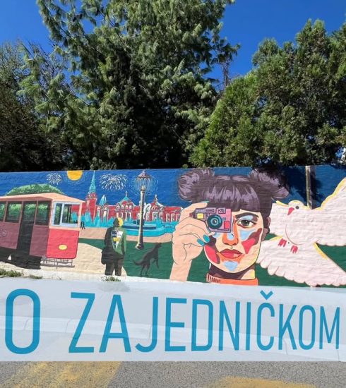 Vizual za najavu predstojećeg razgovora u Klara i Rosa, pod nazivom "O zajedničkom"