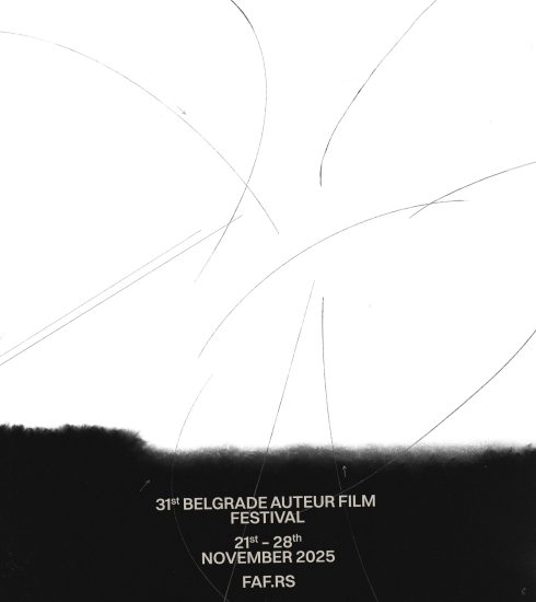 Poster za najavu Festivala autorskog filma