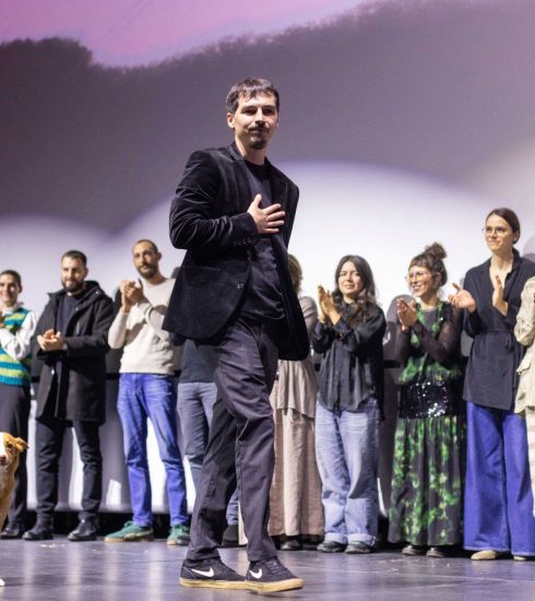 Fotografija Stefan Đorđević i pas Lija